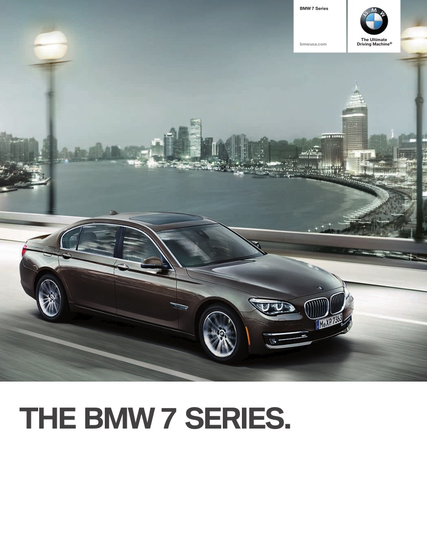 2013 BMW 7-Series Brochure